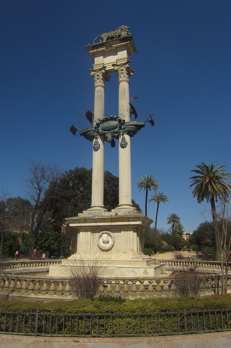 Monumento a Cristóbal Colón, Sevilla